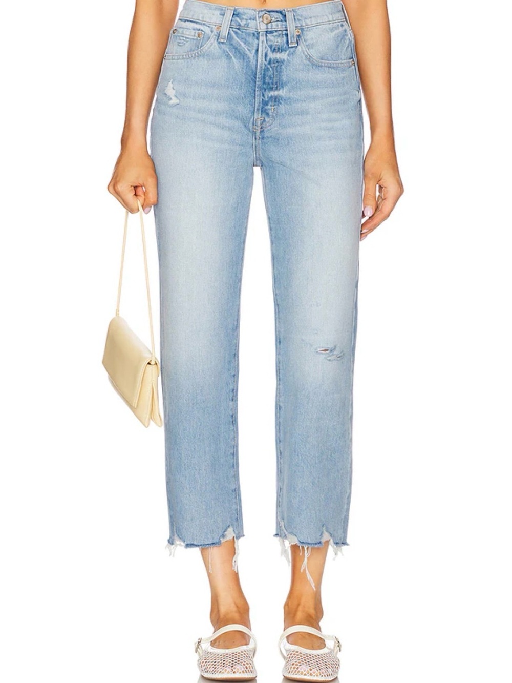 Pistola Cassie Crop Jeans
